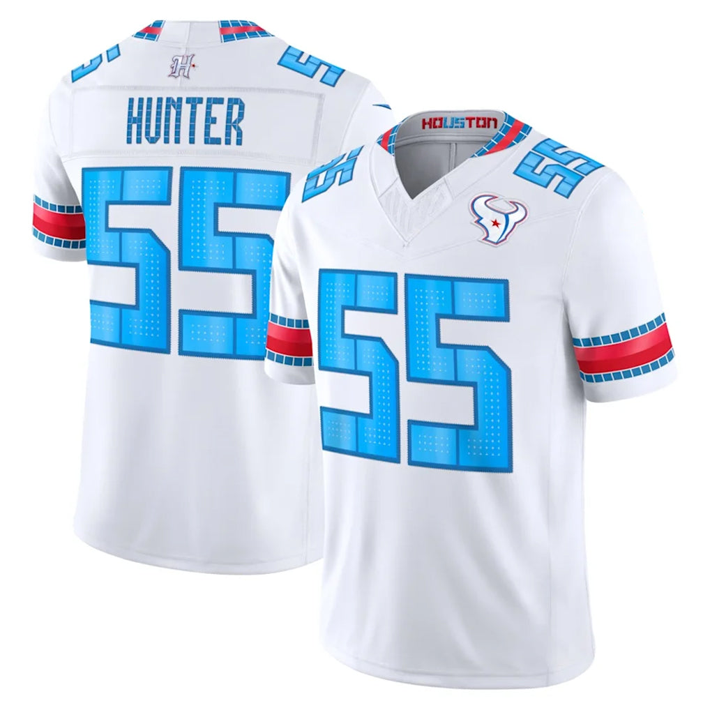 H.Texans #55 Danielle Hunter Player Whtie 2026 Rivalries Vapor Limited Home Game Odoa Stitched jerseys
