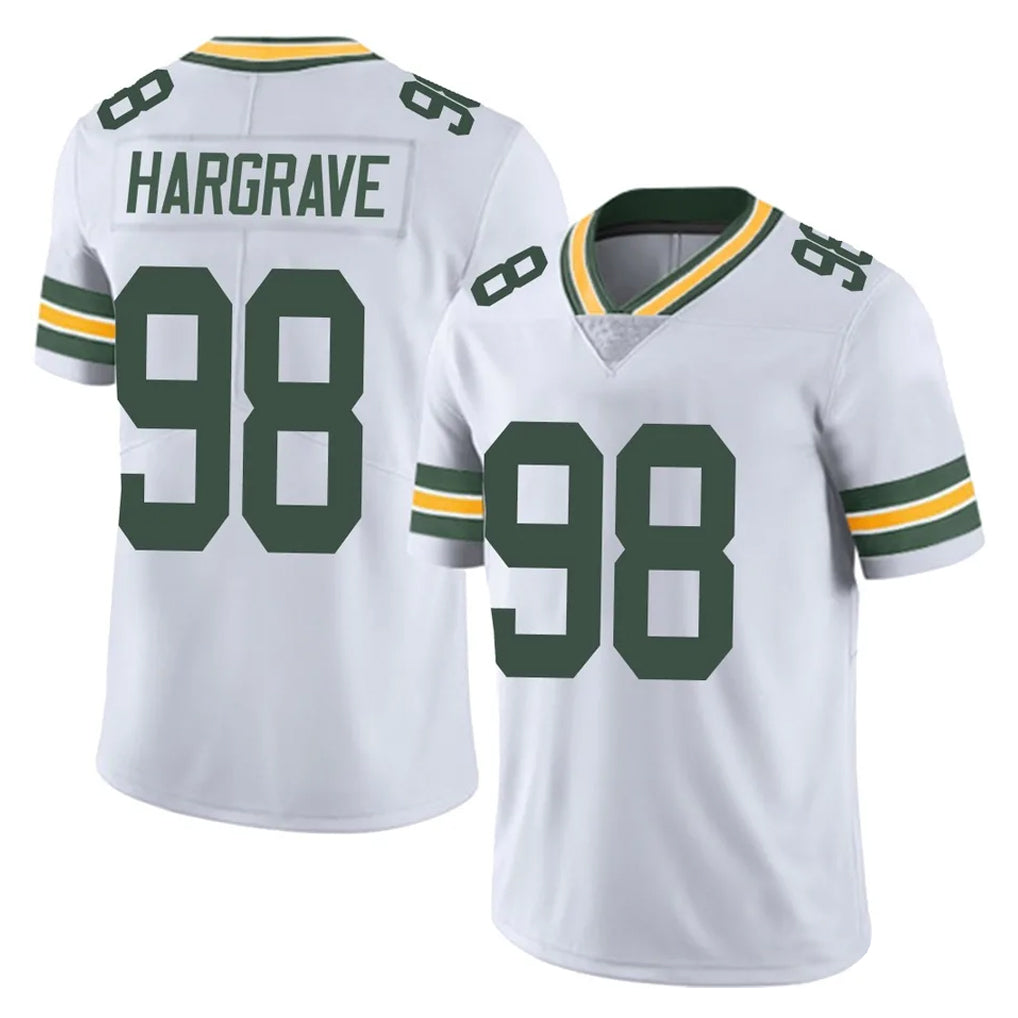GB.Packers #98 Javon Hargrave Player White Vapor Untouchable Limited Home Game Odoa Stitched Jerseys