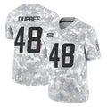 LA.Chargers #48 Bud Dupree Player Arctic Camo Salute To Service Limited Game Odoa Stitched Jerseys