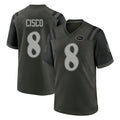 NY.Jets #8 Andre Cisco Player Green 2025 Rivalries Collection Home Game Odoa Stitched Jerseys