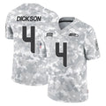 S.Seahawks #4 Michael Dickson Player Arctic Camo Limited Salute To Service Home Game Odoa Stitched Jerseys