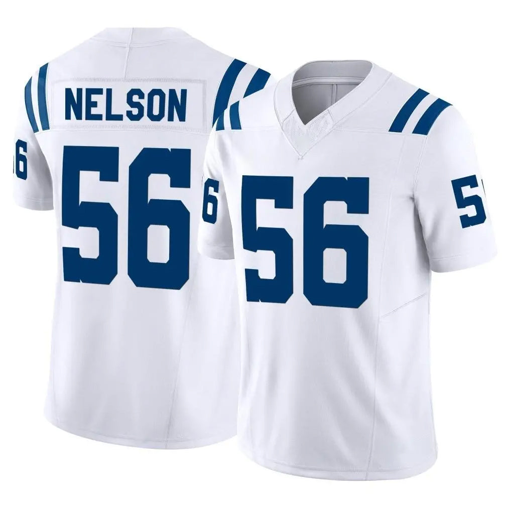 IN.Colts #56 Quenton Nelson Player White Limited Vapor F.U.S.E. Home Game Odoa Stitched Jerseys