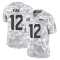 S.Seahawks #12 12th Fan Player Arctic Camo Limited Salute To Service Home Game Odoa Stitched Jerseys