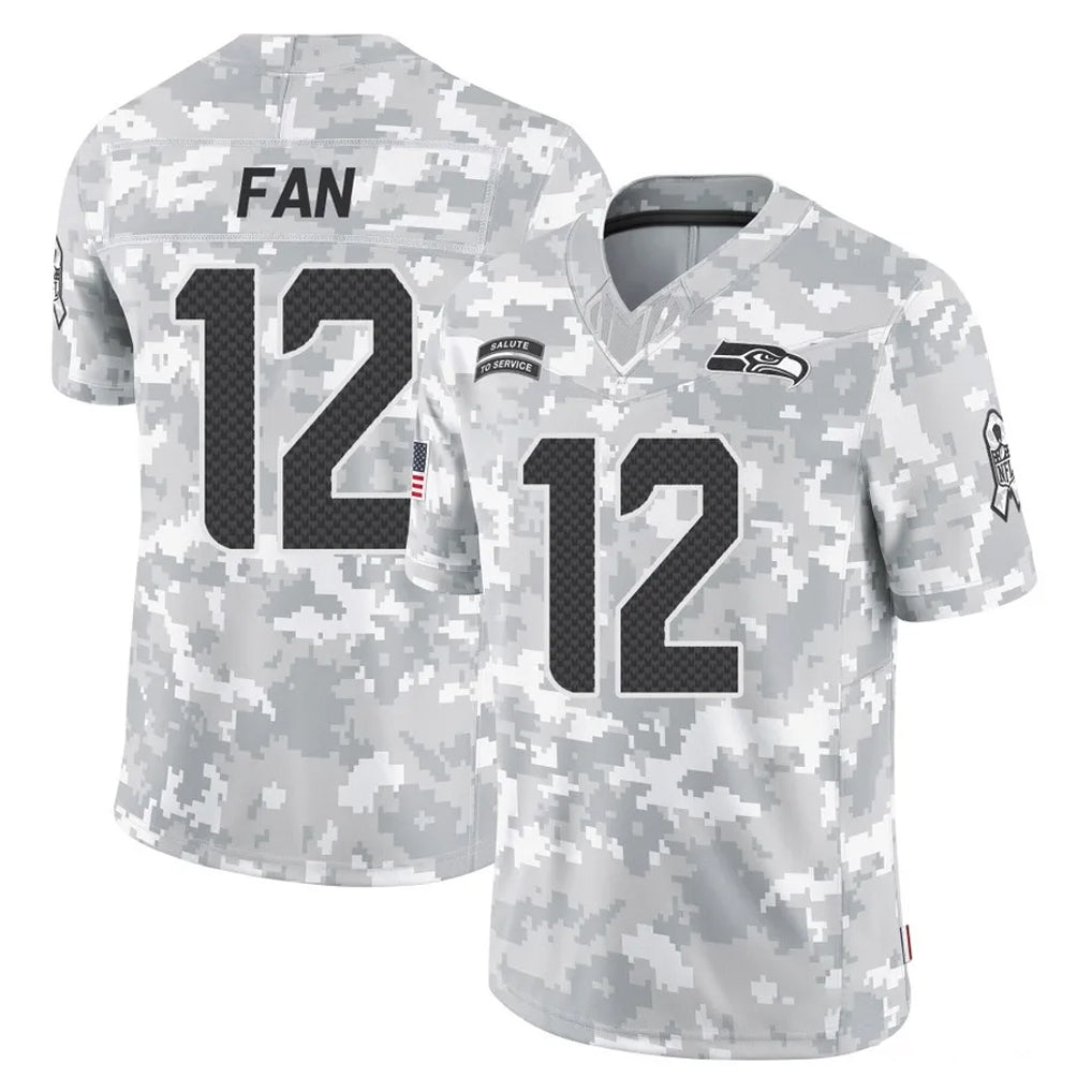 S.Seahawks #12 12th Fan Player Arctic Camo Limited Salute To Service Home Game Odoa Stitched Jerseys