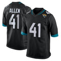 J.Jaguars #41 Josh Hines-Allen Player Black Home Game Odoa Stitched Jerseys