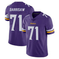M.Vikings #71 Christian Darrisaw Player Purple Limited Vapor Untouchable Home Game Odoa Stitched Jerseys