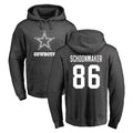 D.Cowboys #86 Luke Schoonmaker Player Ash One Color Pullover Hoodie Limited Odoa Stitched Jerseys