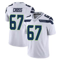 S.Seahawks #67 Charles Cross Player White Limited Vapor Untouchable Home Game Odoa Stitched Jerseys