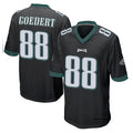 P.Eagles #88 Dallas Goedert Player Black Home Game Odoa Stitched Jerseys