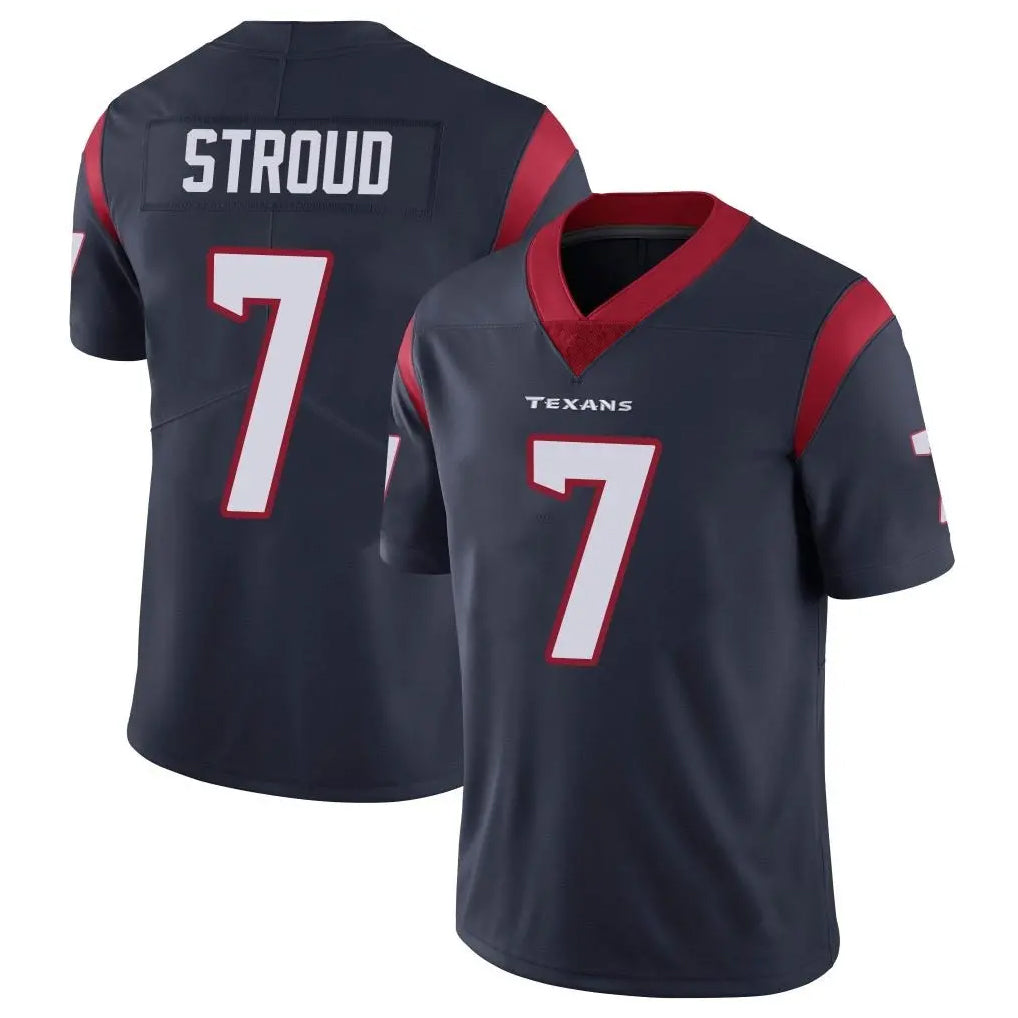H.Texans #7 CJ Stroud Player Navy Limited Vapor Untouchable Home Game Odoa Stitched Jerseys