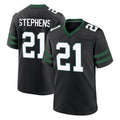 NY.Jets #21 Brandon Stephens Player Black Legacy Home Game Odoa Stitched Jerseys