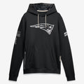 NE.Patriots 2026 Black Logo Pullover Hoodies Limited Game Odoa Stitched Jerseys