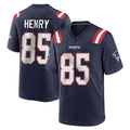 NE.Patriots #85 Hunter Henry Player Navy Home Game Odoa Stitched Jerseys