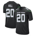 NY.Jets #20 Breece Hall Player Stealth Black Home Game Odoa Stitched Jerseys