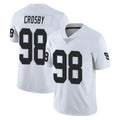 LV.Raiders #98 Maxx Crosby Player White Limited Vapor Untouchable Home Game Odoa Stitched Jerseys