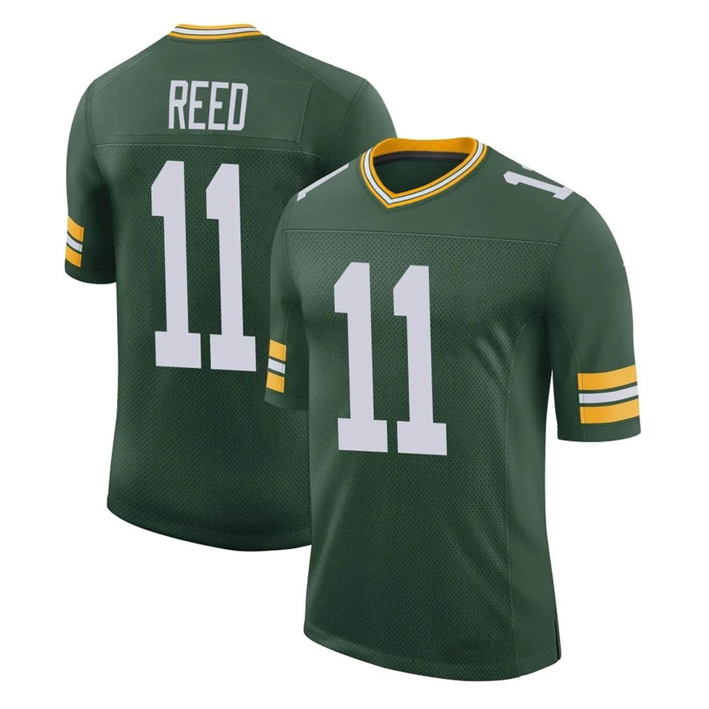GB.Packers #11 Jayden Reed Player Green Limited Classic Home Game Odoa Stitched Jerseys