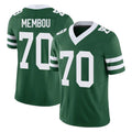 NY.Jets #70 Armand Membou Player Green Legacy Limited Vapor F.U.S.E. Home Game Odoa Stitched Jerseys