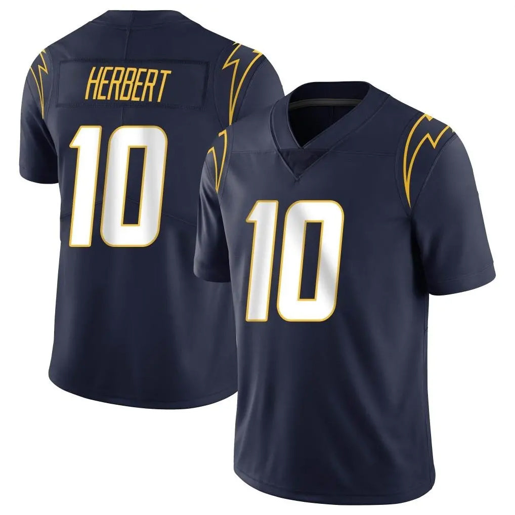 LA.Chargers #10 Justin Herbert Player Navy Limited Vapor Untouchable Home Game Odoa Stitched Jerseys