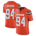 C.Browns #94 Mason Graham Player Orange Alternate Vapor Untouchable Limited Home Game Odoa Stitched Jerseys