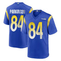 LA.Rams #84 Colby Parkinson Player Royal Home Game Odoa Stitched Jerseys