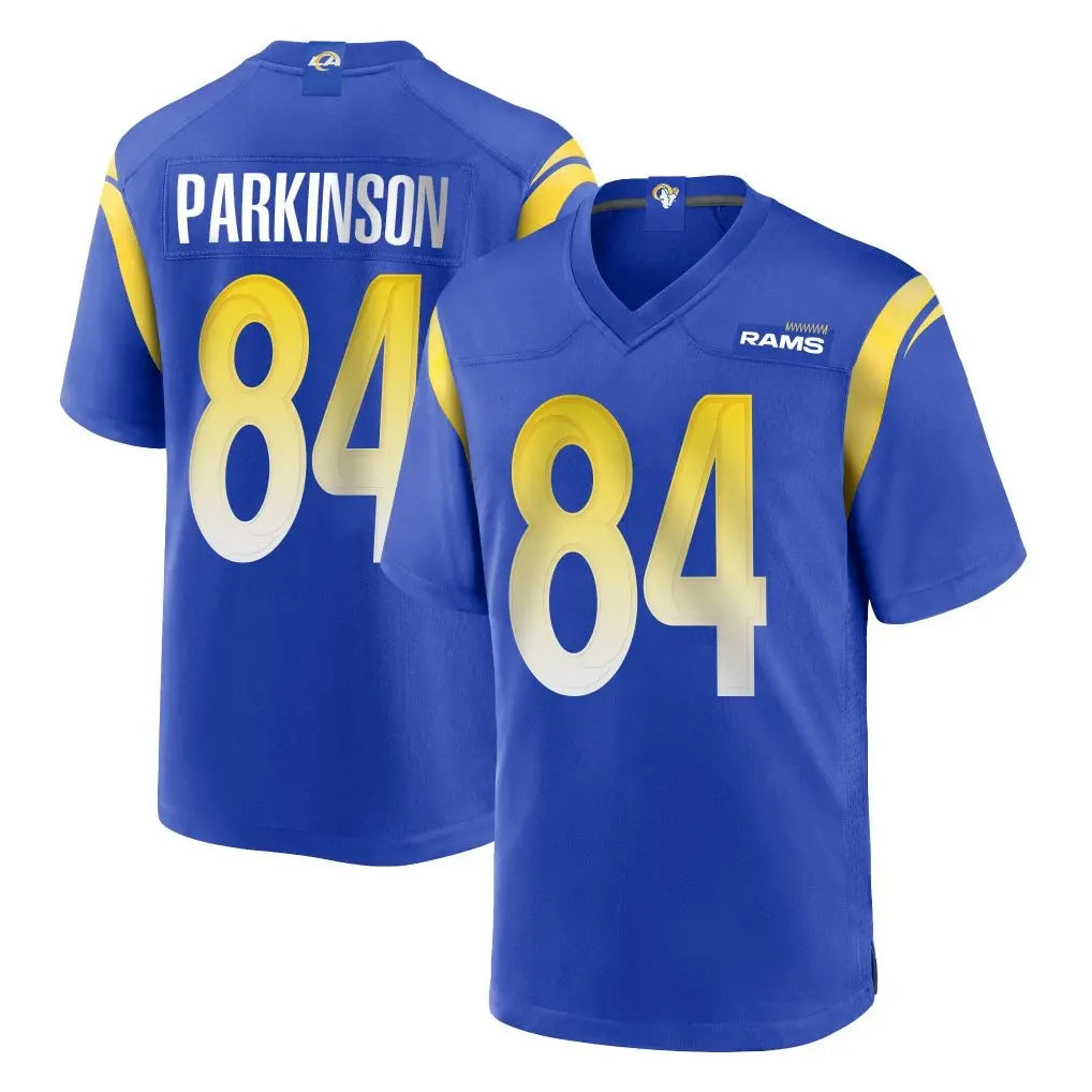 LA.Rams #84 Colby Parkinson Player Royal Home Game Odoa Stitched Jerseys