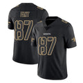 NO.Saints #87 Noah Fant Player Black Impact Limited Home Game Odoa Stitched Jerseys
