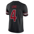 A.Cardinals #4 Jeremiyah Love Player Black Vapor F.U.S.E. Limited Home Game Odoa Stitched Jerseys