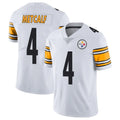 P.Steelers #4 DK Metcalf Player White Limited Vapor Untouchable Home Game Odoa Stitched Jerseys