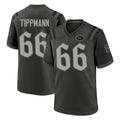 NY.Jets #66 Joe Tippmann Player Green 2025 Rivalries Collection Home Game Odoa Stitched Jerseys