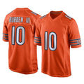 C.Bears #10 Luther Burden III Player Orange Home Game Odoa Stitched Jerseys