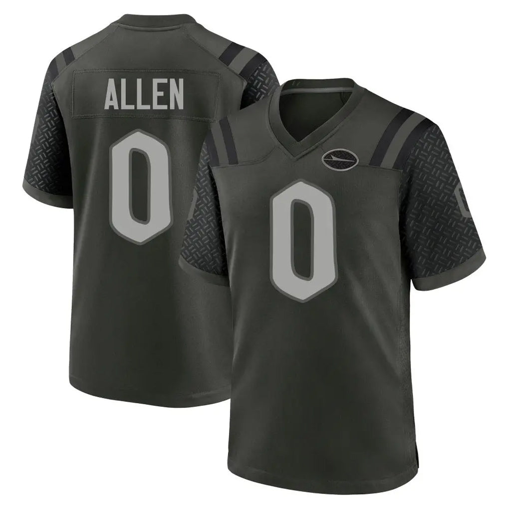 NY.Jets #0 Braelon Allen Player Green 2025 Rivalries Collection Home Game Odoa Stitched Jerseys