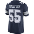 Odoa D.Cowboys #55 Leighton Vander Esch Navy Vapor Limited Player Jersey