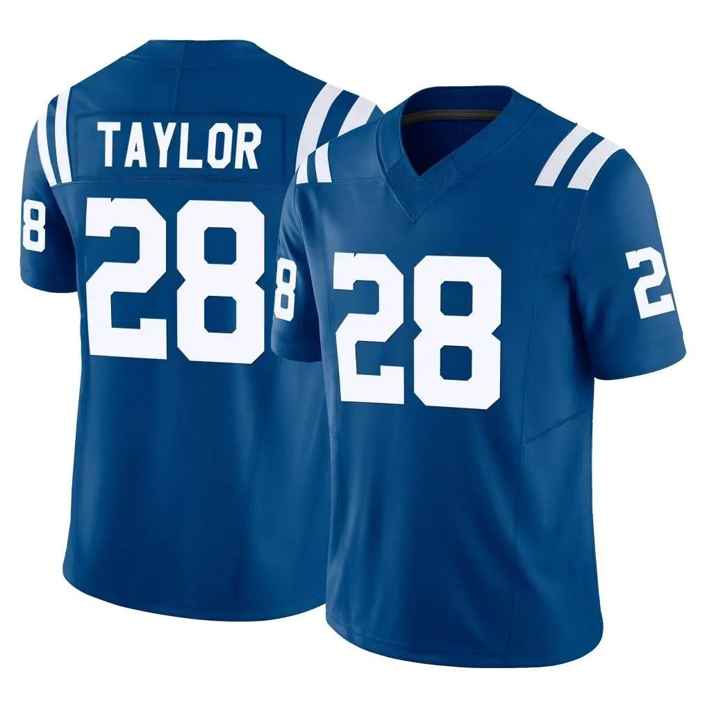 IN.Colts #28 Jonathan Taylor Player Royal Limited Vapor F.U.S.E. Home Game Odoa Stitched Jerseys