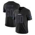 D.Cowboys #60 Tyler Guyton Player Black Impact Limited Home Game Odoa Stitched Jerseys