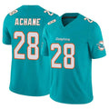 M.Dolphins #28 De'Von Achane Player Aqua Limited Vapor F.U.S.E. Home Game Odoa Stitched Jerseys