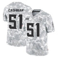 M.Vikings #51 Blake Cashman Player Arctic Camo Salute To Service Limited Game Odoa Stitched Jerseys