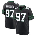 NY.Jets #97 Harrison Phillips Player Black Legacy Home Game Odoa Stitched Jerseys