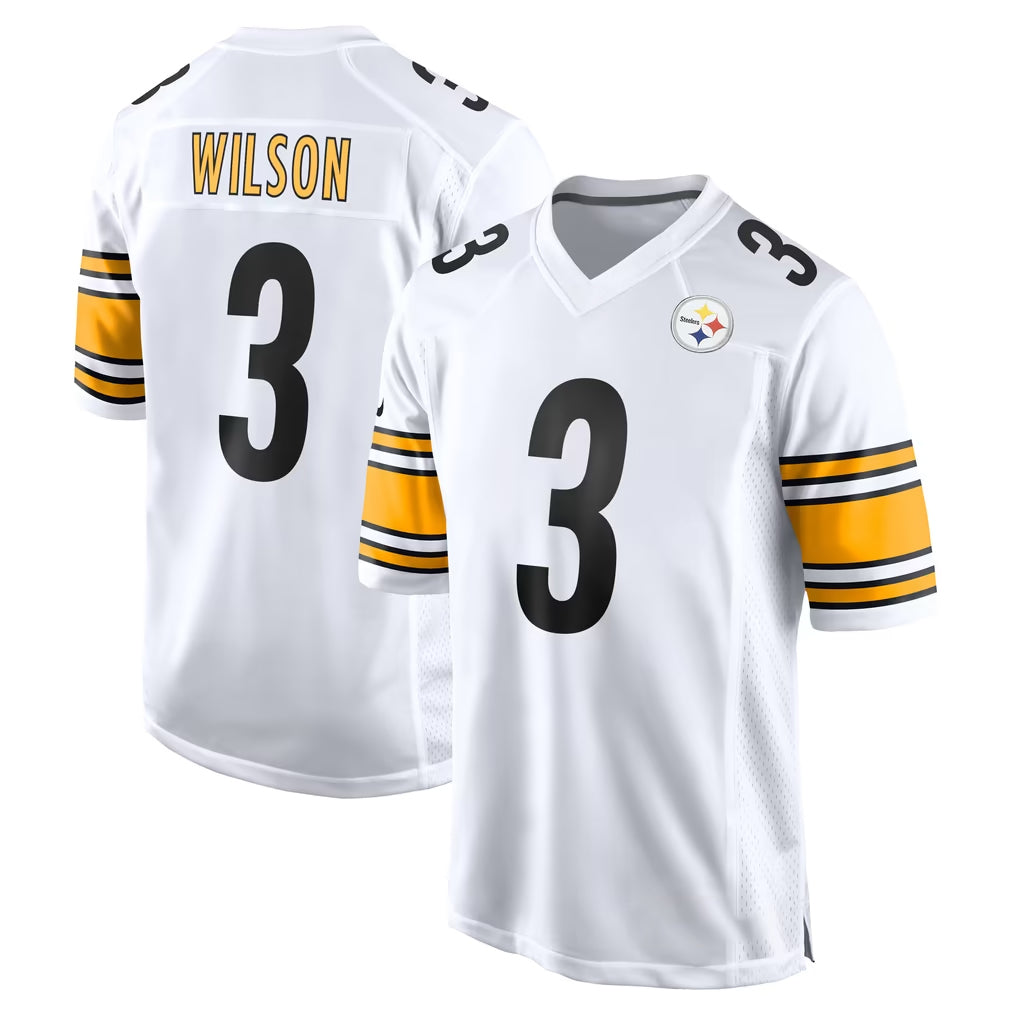 P.Steelers #3 Jaquan Brisker Player White Home Game Odoa Stitched Jerseys