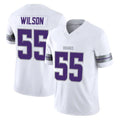 M.Vikings #55 Eric Wilson Player White Limited Alternate Vapor F.U.S.E. Home Game Odoa Stitched Jerseys
