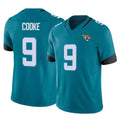 J.Jaguars #9 Logan Cooke Player Teal Vapor F.U.S.E. Limited Home Game Odoa Stitched Jerseys