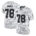 TB.Buccaneers #78 Tristan Wirfs Player Arctic Camo Limited Salute To Service Home Game Odoa Stitched Jerseys