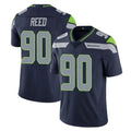 S.Seahawks #90 Jarran Reed Player Navy Limited Vapor Untouchable Home Game Odoa Stitched Jerseys