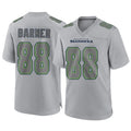 S.Seahawks #88 AJ Barner Player Gray Atmosphere Fashion Home Game Odoa Stitched Jerseys