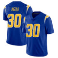 LA.Chargers #30 Alec Ingold Player Royal Limited Vapor Home Game Odoa Stitched Jerseys