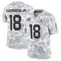 A.Cardinals #18 Marvin Harrison Jr. Player Camo Salute to Service Limited Odoa Stitched Jerseys