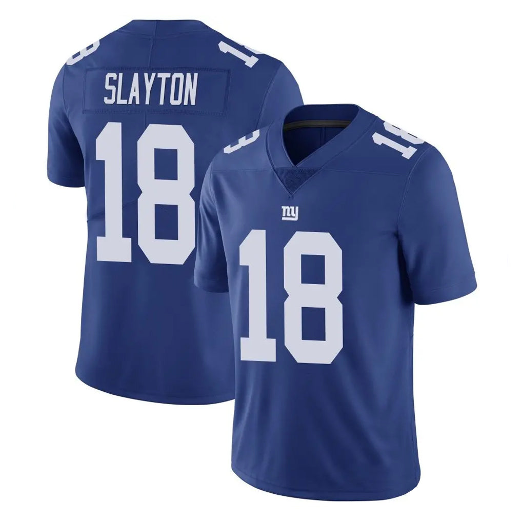 NY.Giants #18 Darius Slayton Player Royal Limited Vapor Untouchable Home Game Odoa Stitched Jerseys