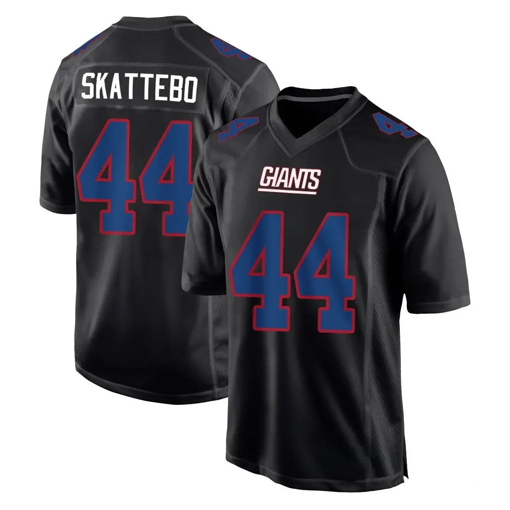 NY.Giants #44 Cam Skattebo Player Carbon Fashion Limited Home Game Odoa Stitched Jerseys