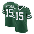 NY.Jets #15 Adonai Mitchell Player Green Legacy Home Game Odoa Stitched Jerseys