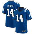 IN.Colts #14 Alec Pierce Player Royal Alternate Indiana Nights Home Game Odoa Stitched Jerseys