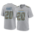 LA.Chargers #20 Cam Hart Player Gray Atmosphere Fashion Home Game Odoa Stitched Jerseys